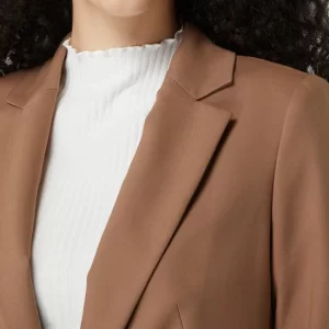 Comma Blazer Mit Stretch-Anteil – Camel 11