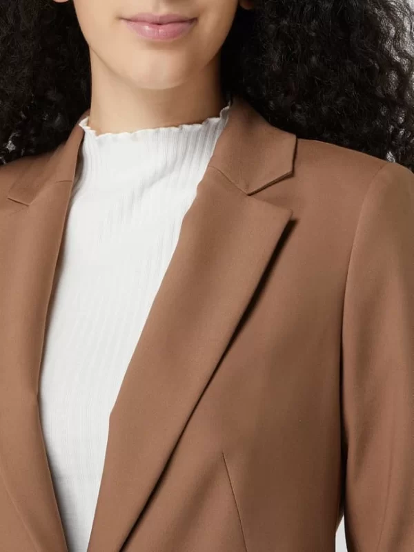 Comma Blazer Mit Stretch-Anteil – Camel 4