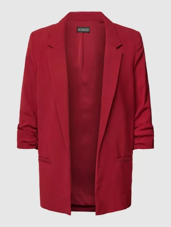 Soaked In Luxury Blazer Mit Reverskragen Modell ‘Shirley’ – Rot 3