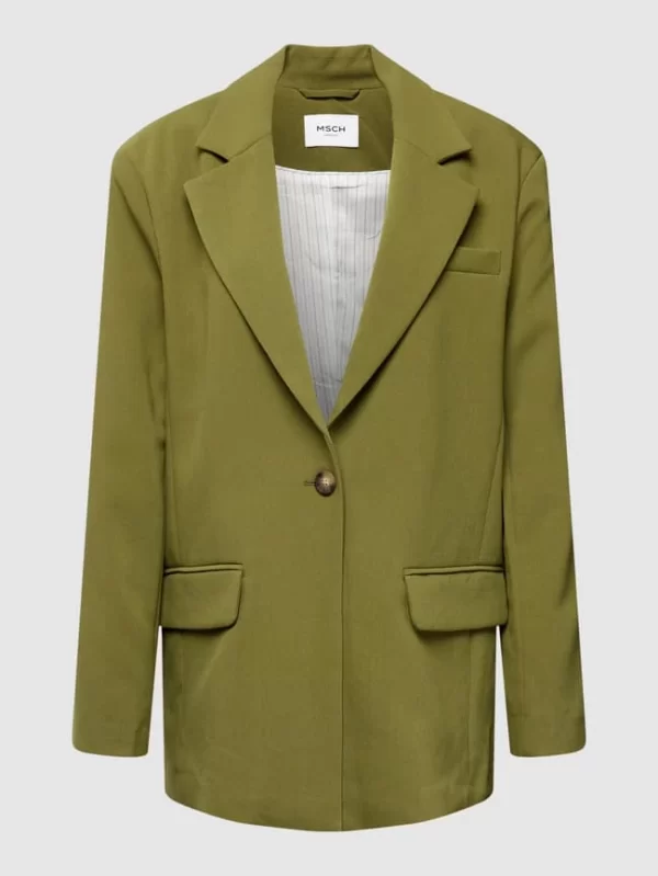 MOSS COPENHAGEN Blazer Mit Pattentaschen Modell ‘Taira’ – Khaki 3