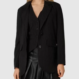 Only Blazer Mit Streifenmuster Modell ‘KIYA’ – Schwarz 13