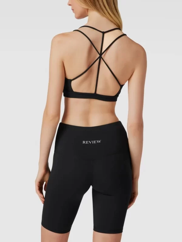 REVIEW Crop Top Mit Gekreuztem Rücken – Schwarz 6