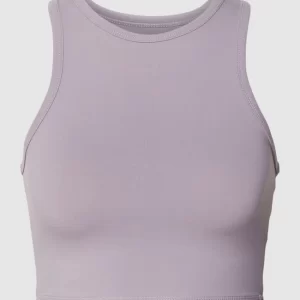 REVIEW Crop Top Mit Racerback – Purple 9