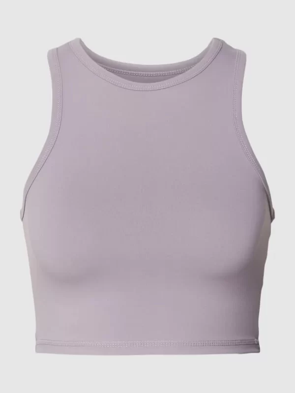 REVIEW Crop Top Mit Racerback – Purple 3