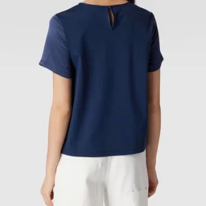 Weekend Max Mara Blusenshirt Mit Rundhalsausschnitt – Marineblau 15