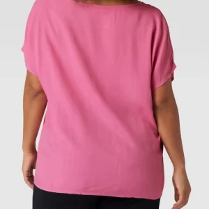 ONLY CARMAKOMA PLUS SIZE Blusenshirt Mit Zierborten – Pink 15