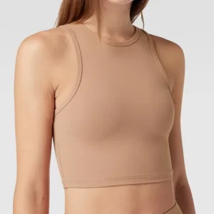 REVIEW Crop Top Mit Racerback – Taupe 11