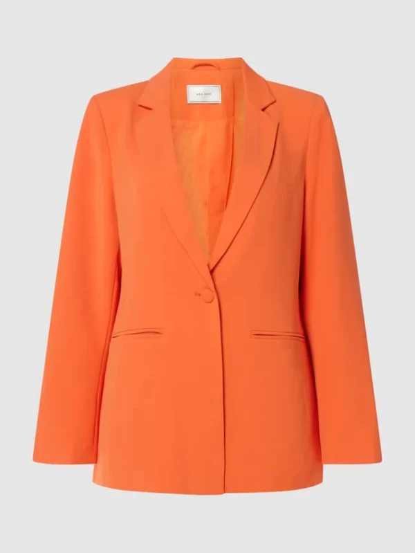 Neo Noir Blazer Mit 1-Knopf-Verschluss Modell ‘Avery’ – Orange 1