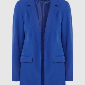 Pieces Blazer Mit Offener Vorderseite Modell ‘Bossy’ – Royalblau 9