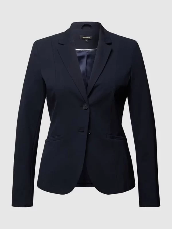 More & More Blazer Mit Leistentaschen – Marineblau 3