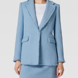 Mango Blazer Mit Ausgefranstem Reverskragen Modell ‘ARTHUR’ – Bleu 13