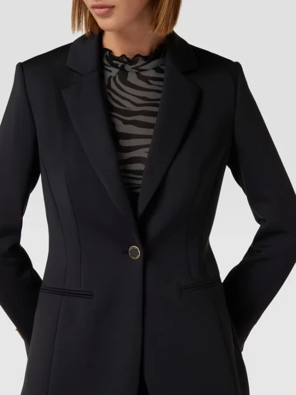 Marc Cain Blazer Mit Label-Detail – Schwarz 4