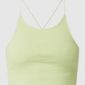 Only Crop Top Mit Gekreuzten Spaghettiträgern Modell ‘Jade’ – Grün 9