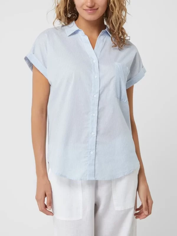 Soyaconcept Bluse Aus Baumwolle – Hellblau 5