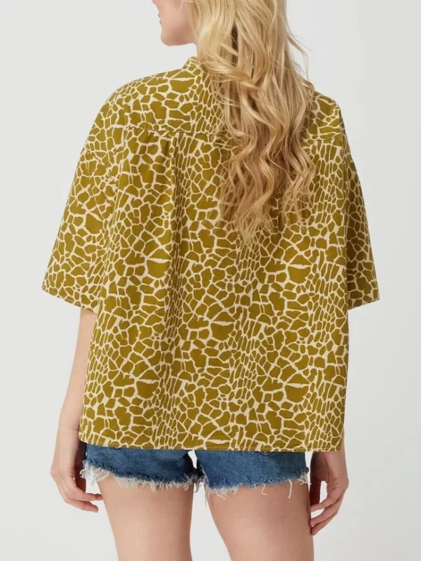 Smith And Soul Bluse Mit Animal-Print – Olivgrün 6