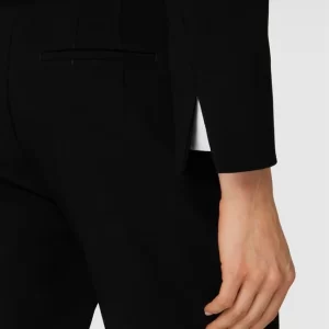 Comma Cropped Blazer Mit Reverskragen – Schwarz 11