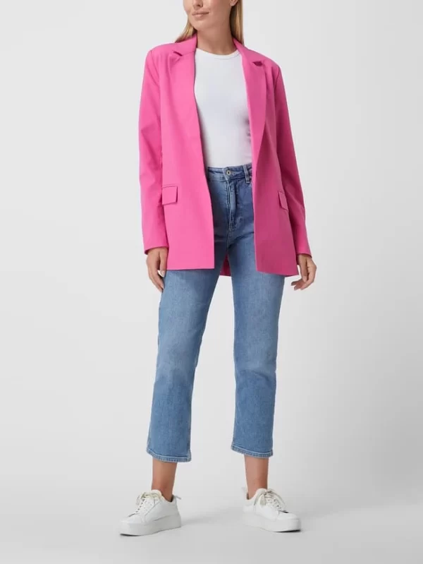 Kaffe Blazer Mit Viskose-Anteil Modell ‘Colette’ – Pink 1