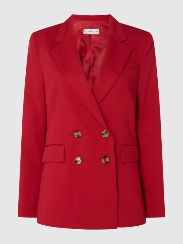 Mango Blazer Mit Reverskragen Modell ‘GRETA’ – Rot 1