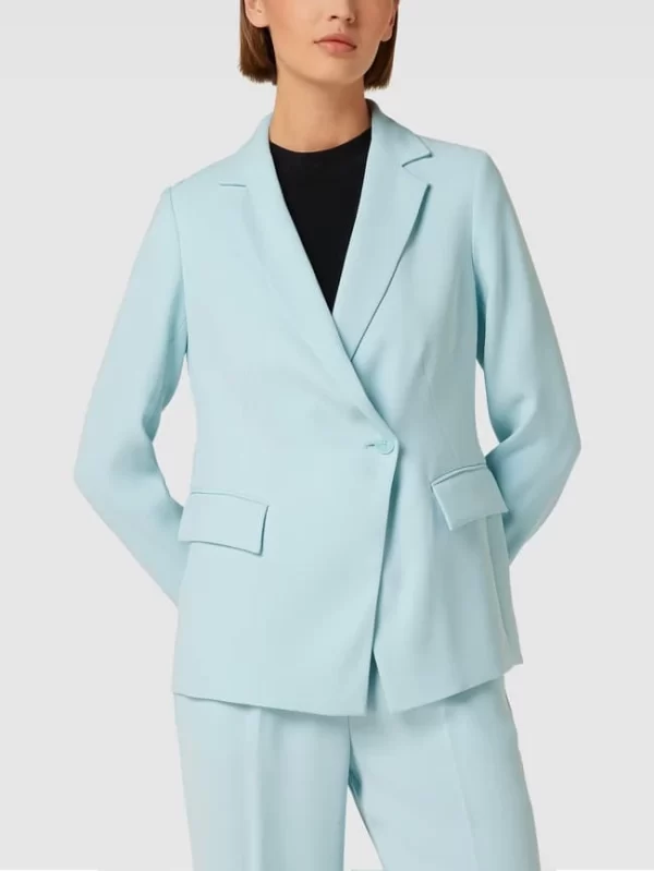 Comma Blazer Mit Angedeuteten Pattentaschen – Mint 5