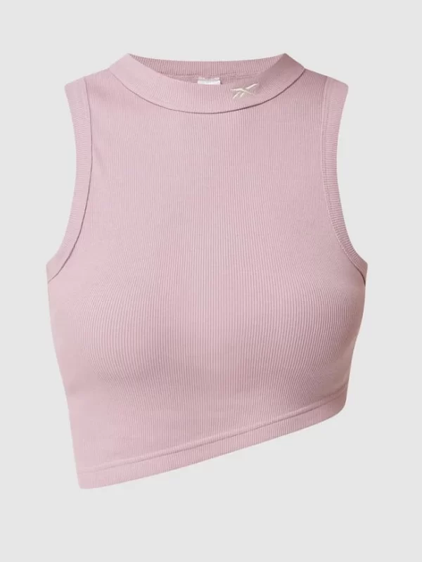 Reebok Active Crop Top Mit Stretch-Anteil – Rosé 3