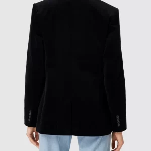 Lauren Ralph Lauren Blazer Aus Cord Mit Label-Patch Modell ‘NATHEE-BLAZER’ – Schwarz 15