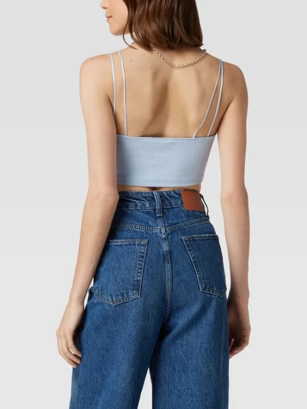 Tommy Jeans Crop Top Mit Logo-Patch – Hellblau 6