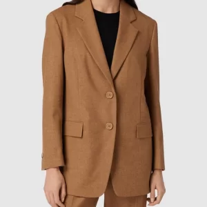 BOSS Casualwear Blazer Mit Pattentaschen Modell ‘Jenelli’ – Camel 13