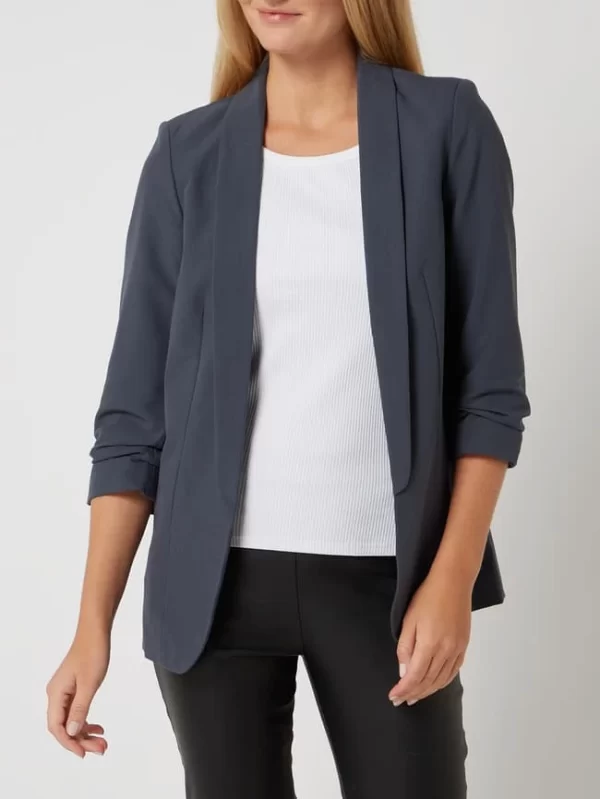 Pieces Blazer Mit Schalkragen Modell ‘Boss’ – Marineblau 5