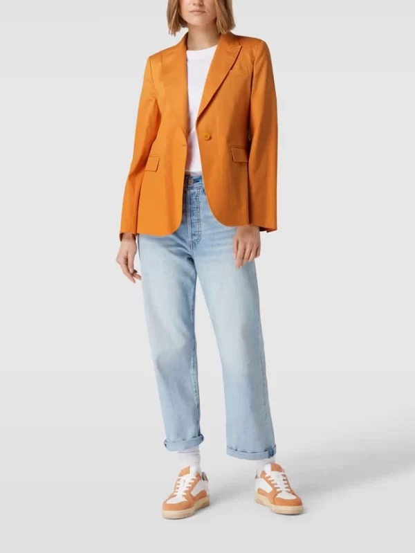 Weekend Max Mara Blazer Mit Reverskragen Modell ‘Gelosia’ – Orange 1