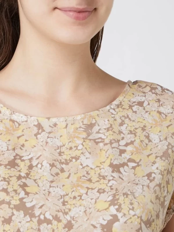 Rosemunde Shirt Mit Angeschnittenen Ärmeln – Beige 4