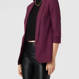 Pieces Blazer Mit Schalkragen – Bordeaux Rot 13