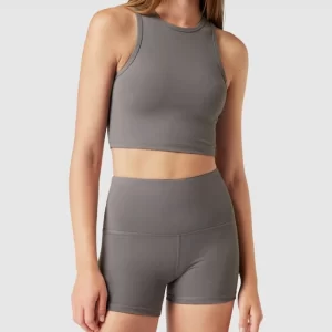 REVIEW Crop Top Mit Racerback – Stein 13