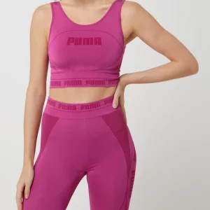 PUMA PERFORMANCE Tight Fit Crop Top Mit Stretch-Anteil – Pink 13