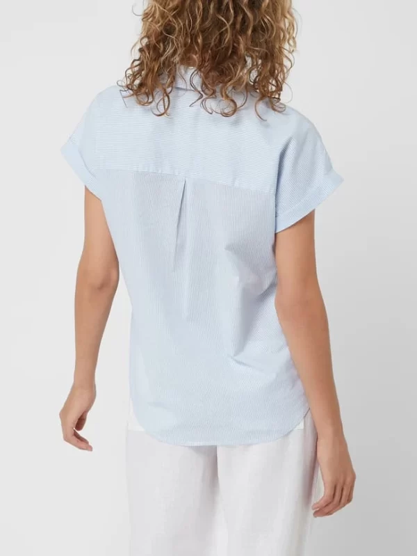 Soyaconcept Bluse Aus Baumwolle – Hellblau 6