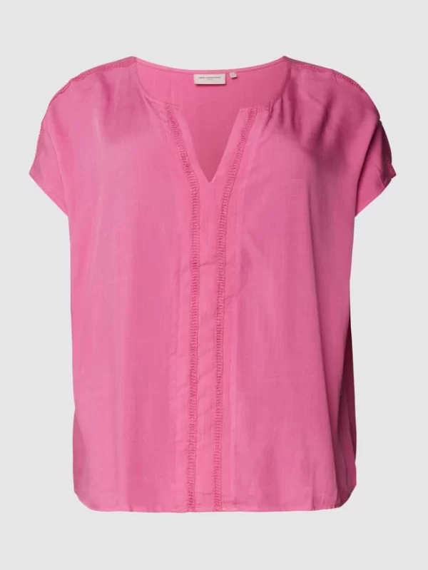 ONLY CARMAKOMA PLUS SIZE Blusenshirt Mit Zierborten – Pink 3