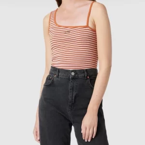 Levi’s® Crop Top Im One-Shoulder-Design – Rostrot 13