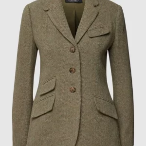 Lauren Ralph Lauren Blazer Mit Allover-Muster Modell ‘DRAYA-BLAZER’ – Haselnuss Braun 9