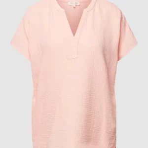 Christian Berg Woman Blusenshirt Mit V-Ausschnitt – Apricot 9