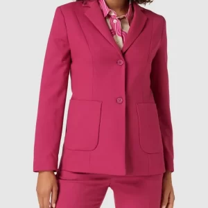 More & More Blazer Mit Reverskragen – Pink 13