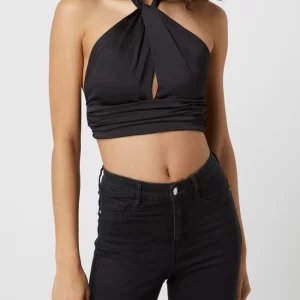 Gina Tricot Crop Top Mit Neckholder Modell ‘Glida’ – Schwarz 13