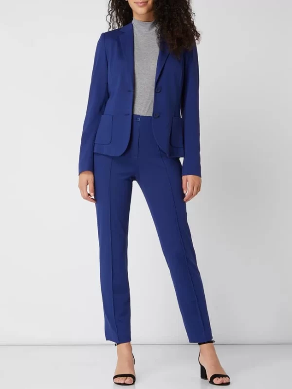 Riani Blazer Mit 2-Knopf-Leiste – Royalblau 1