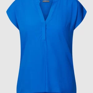 Montego Blusenshirt Mit V-Ausschnitt – Royalblau 9