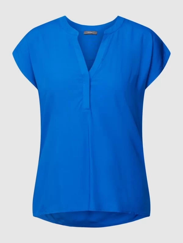 Montego Blusenshirt Mit V-Ausschnitt – Royalblau 3