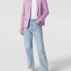 Jake*s Collection Blazer Mit Reverskragen – Lila 2