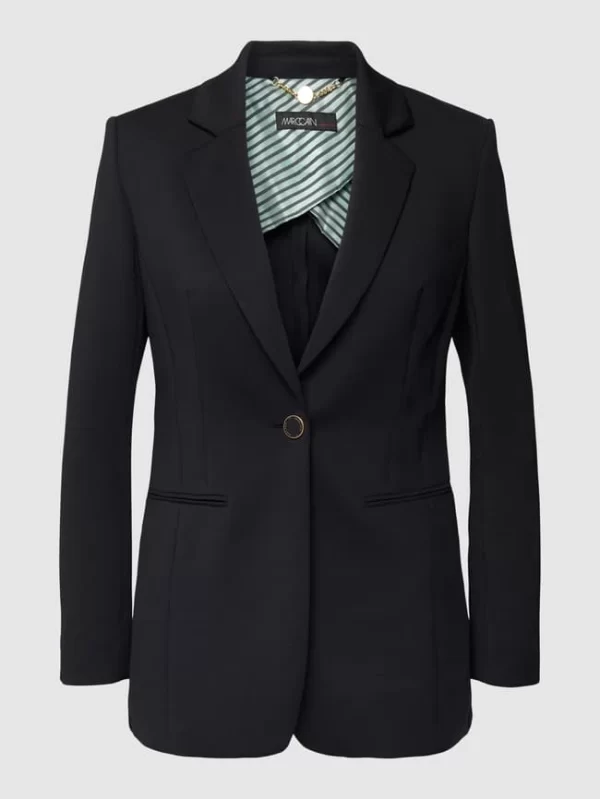 Marc Cain Blazer Mit Label-Detail – Schwarz 3