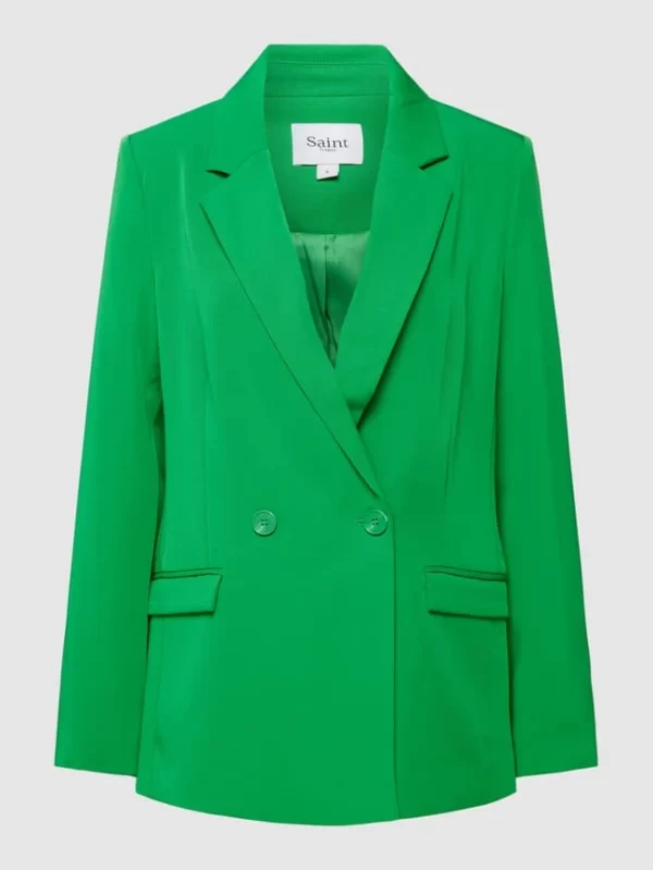 Saint Tropez Blazer Mit Reverskragen – Grün 3