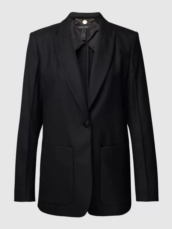 Marc Cain Blazer Mit Strukturmuster – Schwarz 3