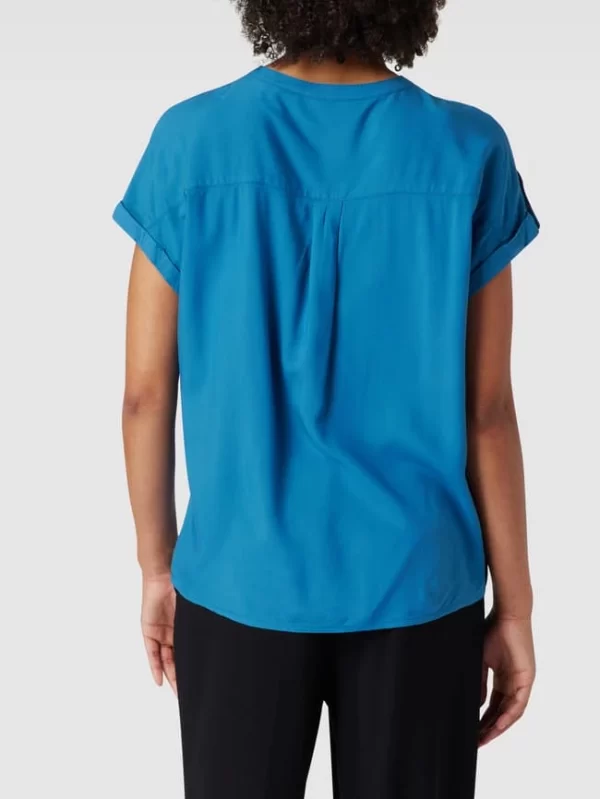 Tom Tailor Bluse Aus Viskose – Blau 6