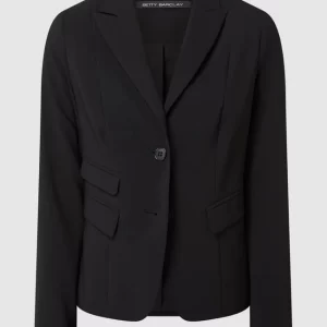 Betty Barclay Blazer Mit 2-Knopf-Leiste – Schwarz 9