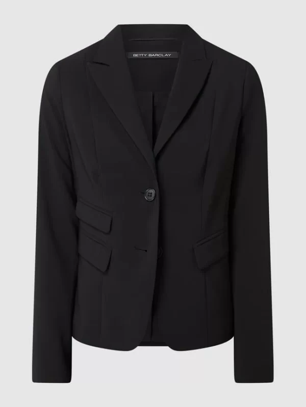 Betty Barclay Blazer Mit 2-Knopf-Leiste – Schwarz 3